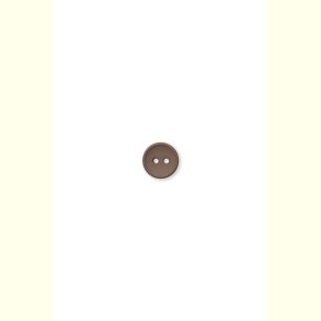 Isager - Knap i recycled bomuld og resin - �13mm - Khaki