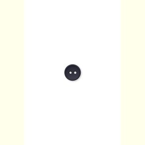 Isager - Knap i recycled bomuld og resin - �13mm - Navy
