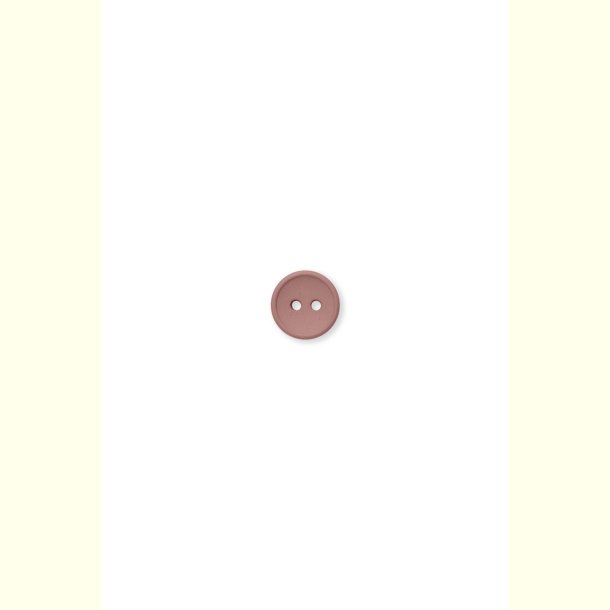Isager - Knap i recycled bomuld og resin - �13mm - Powder