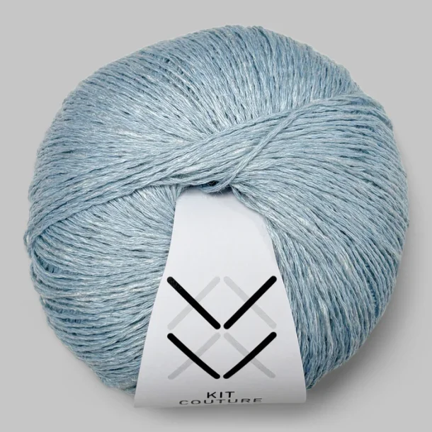 Kit Couture - Silk Linen - Silke og h�rgarn - Lysebl� 14531 - 50g