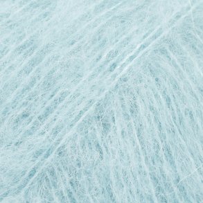Drops - Brushed Alpaca Silk - Alpaca og silkegarn - Lys S�gr�n 15 - 25g