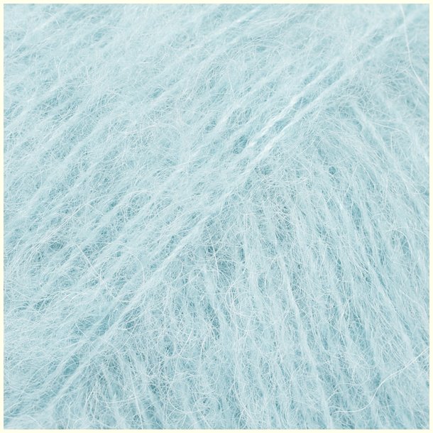 Drops - Brushed Alpaca Silk - Alpaca og silkegarn - Lys S�gr�n 15 - 25g