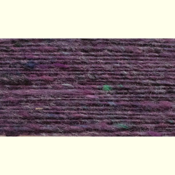 Donegal - Gal�nta Tweed - merinould/cashmere/silke garn - Purple Heart (1610) - 100g