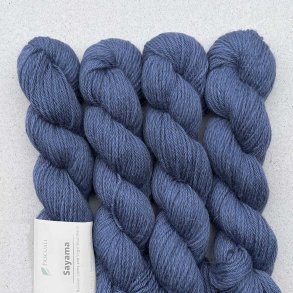 Pascuali - Sayama - lama/hjlandsuld garn - Denim 326 - 50g