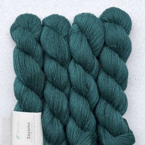 Pascuali - Sayama - lama/hjlandsuld garn - Teal 327 - 50g