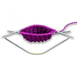 ADDI CrasyTrio strikkepinde - Kort (21cm)