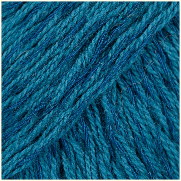 Drops - Belle - Bomuld/Viscose og h�rgarn - Petrol 17 - 50g