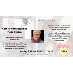 Workshop med Furie Design - S�t dit garnlager i spil