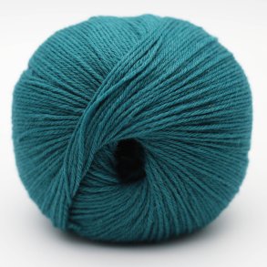 Kremke Soul Wool - The Merry Merino 220 uldgarn GOTS - Dark Teal 18 - 50g