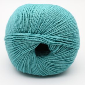 Kremke Soul Wool - The Merry Merino 220 uldgarn GOTS - Light Teal 19 - 50g