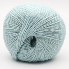 Kremke Soul Wool - The Merry Merino 220 uldgarn GOTS - Ice Blue 20 - 50g