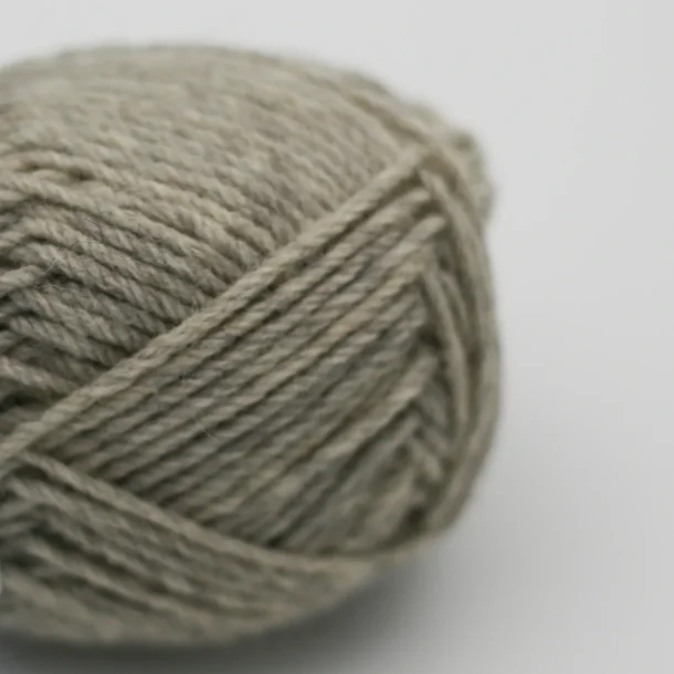 BC Garn - Vesterhavet - Uldgarn - Light Grey Melange 202 - 50g