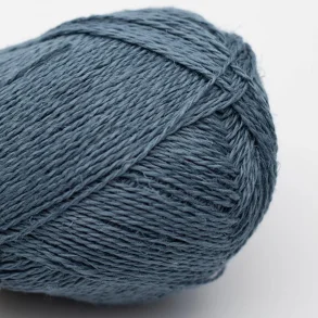 BC Garn - Lino - h�rgarn - Jeansbl� 49 - 50g