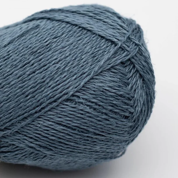 BC Garn - Lino - h�rgarn - Jeansbl� 49 - 50g