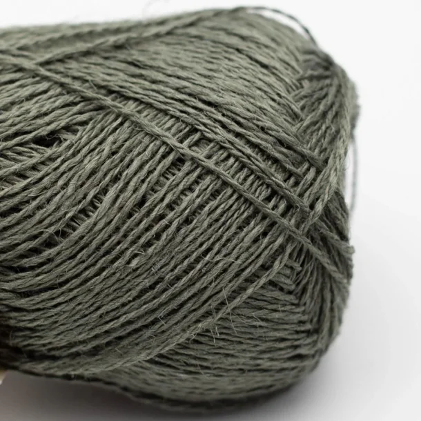 BC Garn - Lino - h�rgarn - Oliven 60 - 50g