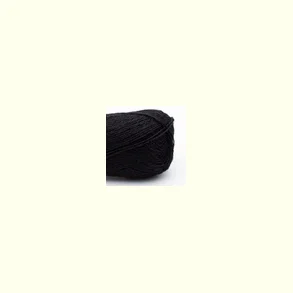 BC Garn - Lino - h�rgarn - Sort 65 - 50g