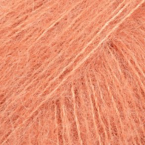 Drops - Brushed Alpaca Silk - Alpaca og silkegarn - Lys Rust 22 - 25g