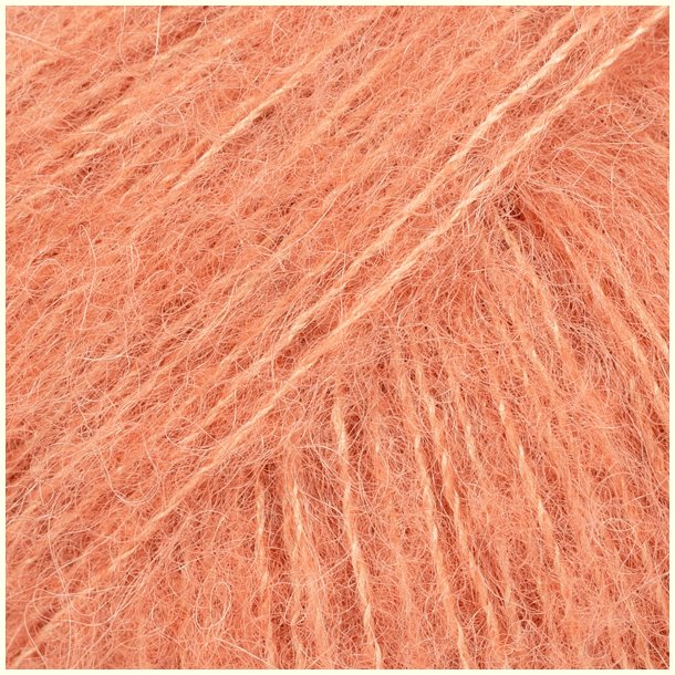 Drops - Brushed Alpaca Silk - Alpaca og silkegarn - Lys Rust 22 - 25g