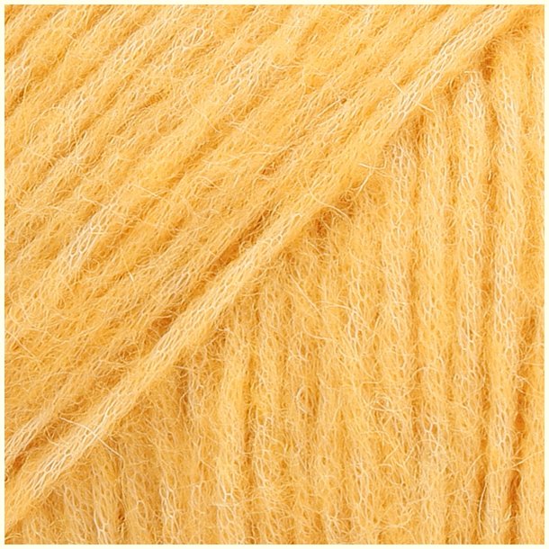 Drops - Air - Alpaca og merinould garn - Gul 22 - 50g