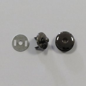 Taskelukning med magnet - gunmetal