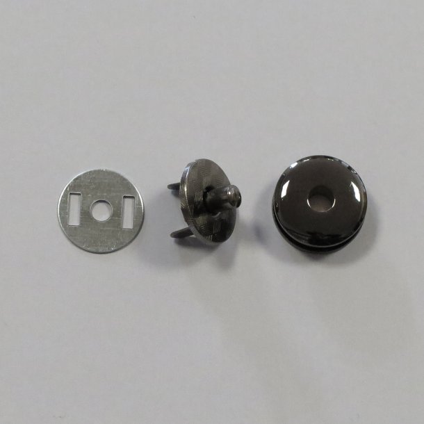 Taskelukning med magnet - gunmetal