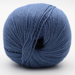 Kremke Soul Wool - The Merry Merino 220 uldgarn GOTS - Denim 24 - 50g