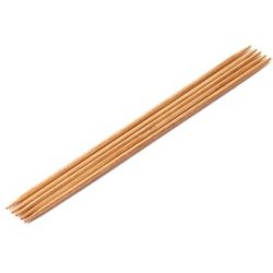 KnitPro - Str�mpepinde i b�g - 15cm - 5 stk.