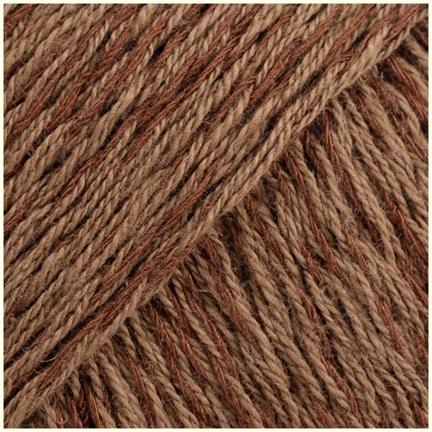 Drops - Belle - Bomuld/Viscose og h�rgarn - Kastanje 27 - 50g