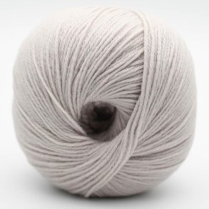 Kremke Soul Wool - The Merry Merino 220 uldgarn GOTS - Light Grey 27 - 50g