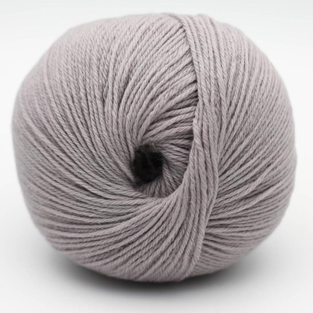 Kremke Soul Wool - The Merry Merino 220 uldgarn GOTS - Medium Grey 28 - 50g