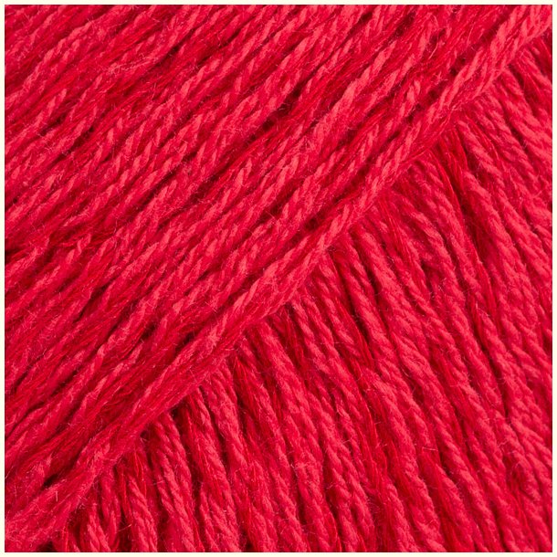 Drops - Belle - Bomuld/Viscose og h�rgarn - R�d 29 - 50g