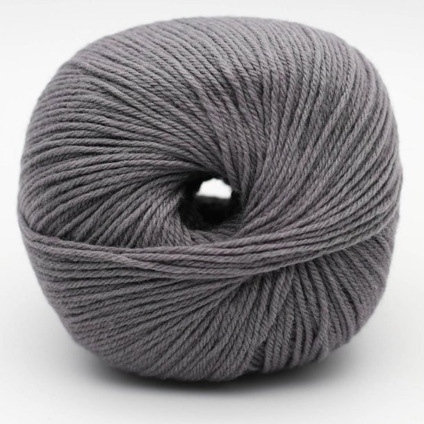 Kremke Soul Wool - The Merry Merino 220 uldgarn GOTS - Dark Grey 29 - 50g