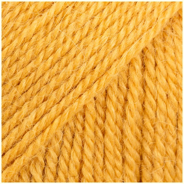 Drops - Alpaca - Alpaca uldgarn - Sennepsgul 2923 - 50g