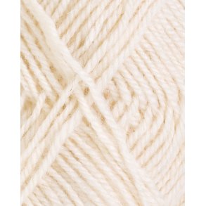 Rauma - 3-trdet uldgarn - Natur 101 - 50g