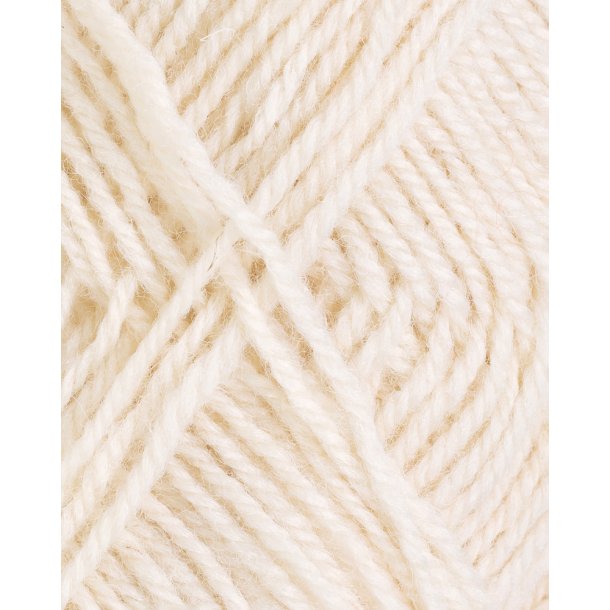 Rauma - 3-trdet uldgarn - Natur 101 - 50g