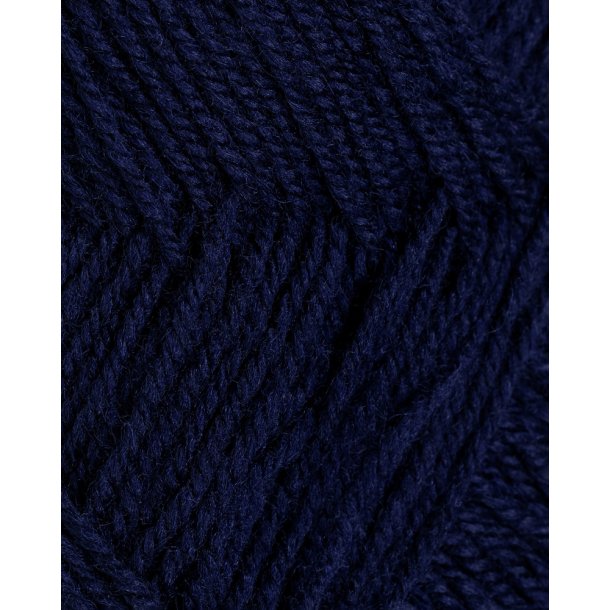 Rauma - 3-trdet uldgarn - Marinebl 159 - 50g