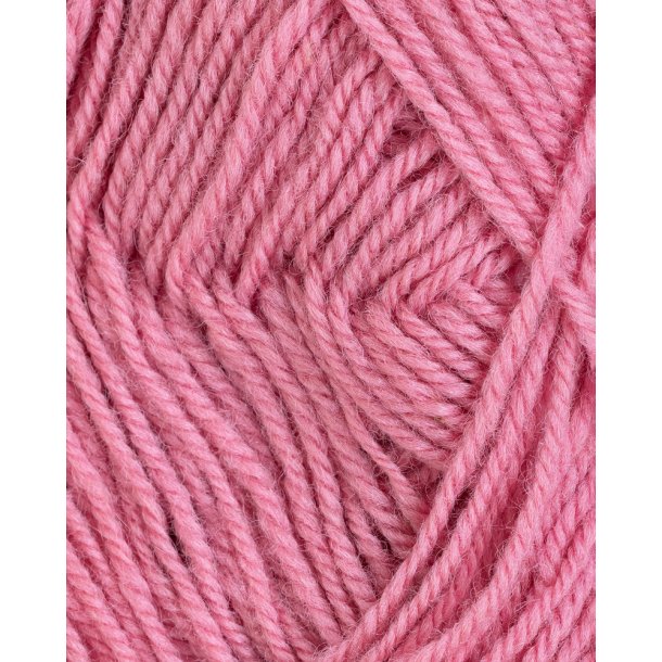 Rauma - 3-tr�det uldgarn - Gammelrosa 571 - 50g