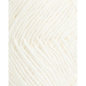 Rauma - 3-trdet uldgarn - Hvid 100 - 50g