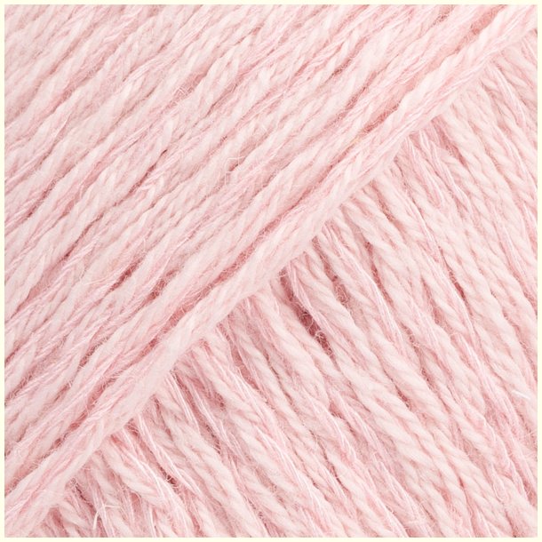 Drops - Belle - Bomuld/Viscose og h�rgarn - Pudderrosa 30 - 50g