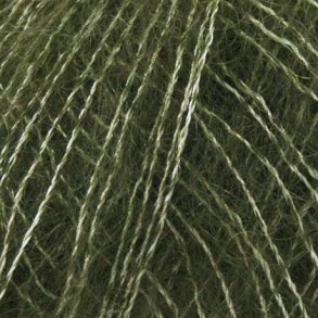 Onion Garn - Silk + Kid Mohair garn - Grn Oliven 3007 - 25g