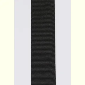 Gros Grain b�nd - 16mm - Sort - 1m