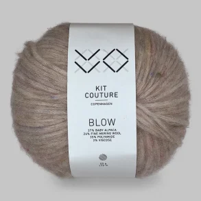 Kit Couture - Blow - Alpaca og uldgarn - Beige 155315 - 50g