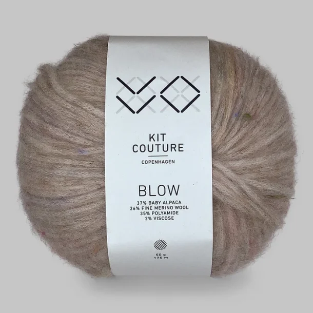 Kit Couture - Blow - Alpaca og uldgarn - Beige 155315 - 50g