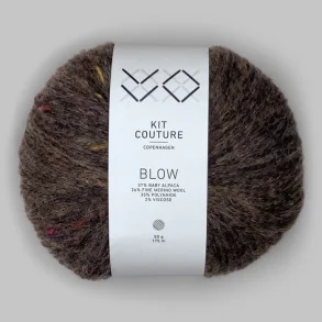 Kit Couture - Blow - Alpaca og uldgarn - Brun 256319 - 50g