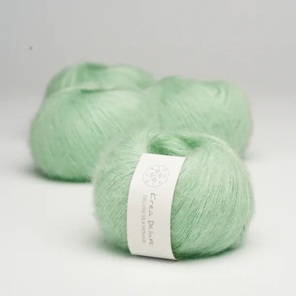 Krea Deluxe - Deluxe Silk Mohair garn - 20 g, fv 31 sorbetgrn