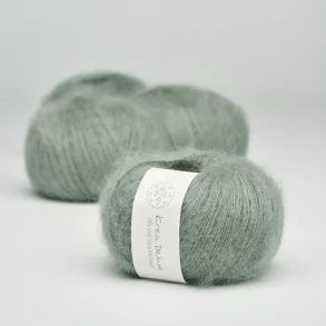 Krea Deluxe - Deluxe Silk Mohair garn - 20 g, fv 33 Stvet Grn