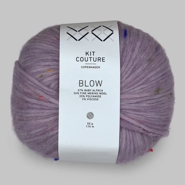 Kit Couture - Blow - Alpaca og uldgarn - Lyng 155358 - 50g