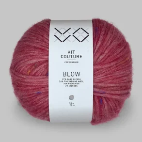 Kit Couture - Blow - Alpaca og uldgarn - Hindb�r 155361 - 50g