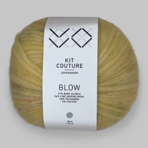 Kit Couture - Blow - Alpaca og uldgarn - Gul 155362 - 50g