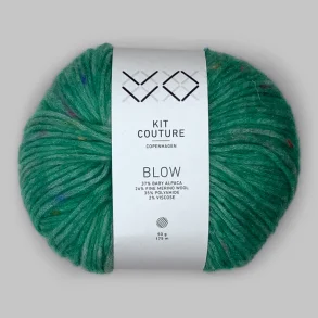 Kit Couture - Blow - Alpaca og uldgarn - Gr�n 155369 - 50g